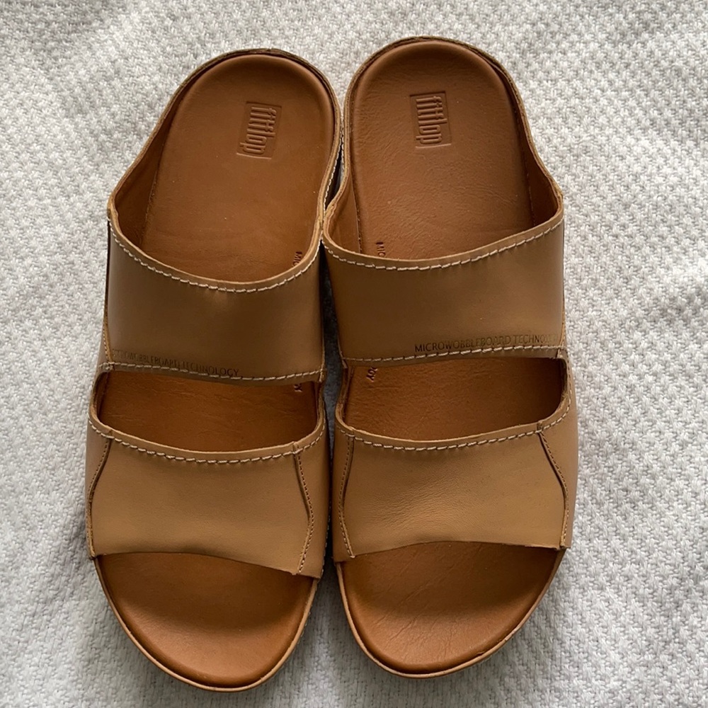 fitflop wedge sandals size 10 brand new never worn